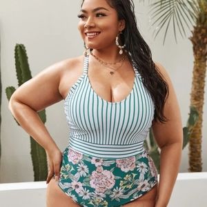 3 NEW Shein Swimsuits (U.S. 18/20 or 2X, Shein 4X)